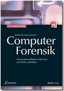 Cover Computer-Forensik 6. Auflage